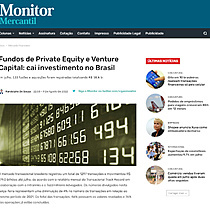 Fundos de Private Equity e Venture Capital: cai investimento no Brasil